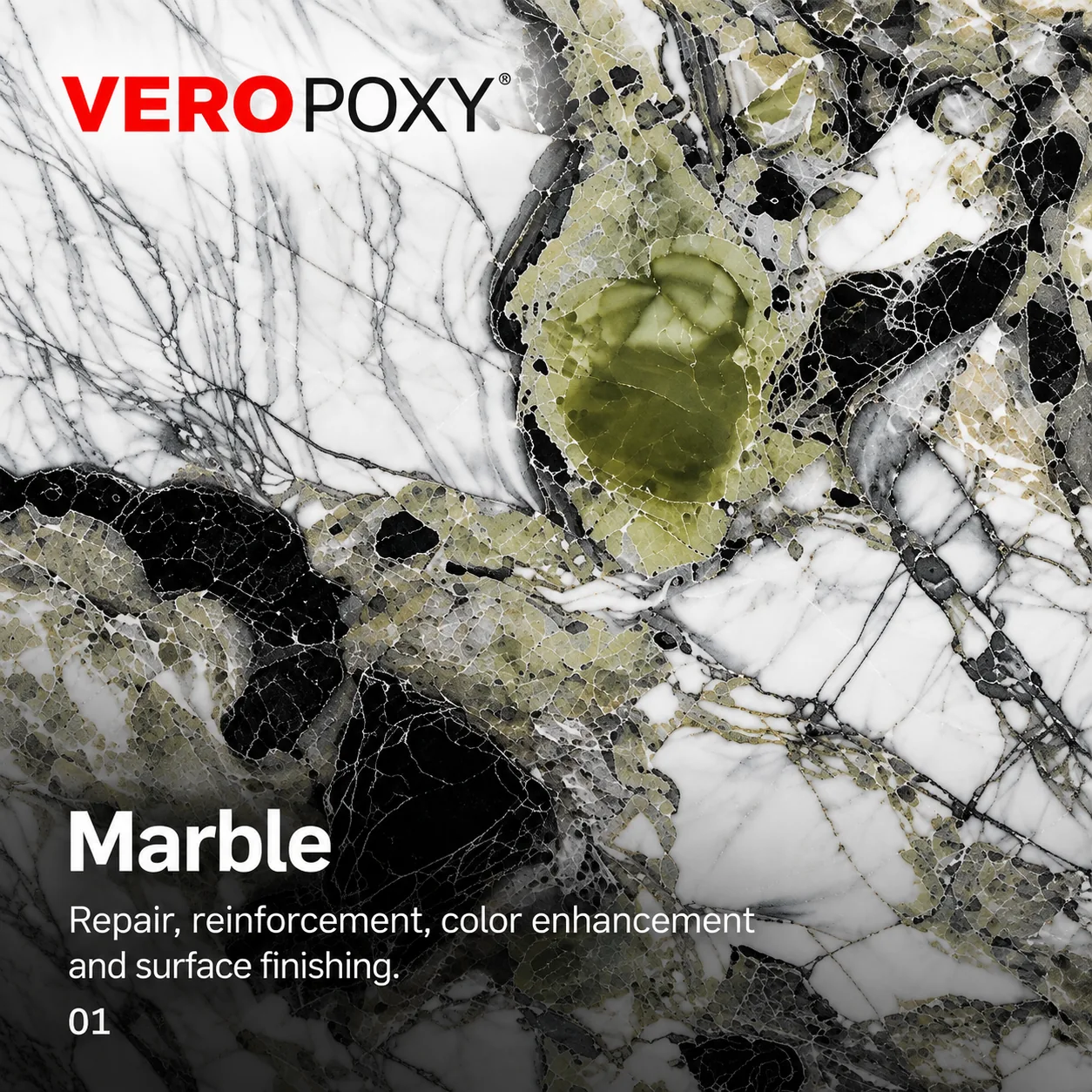Veropoxy marble epoxy solutions