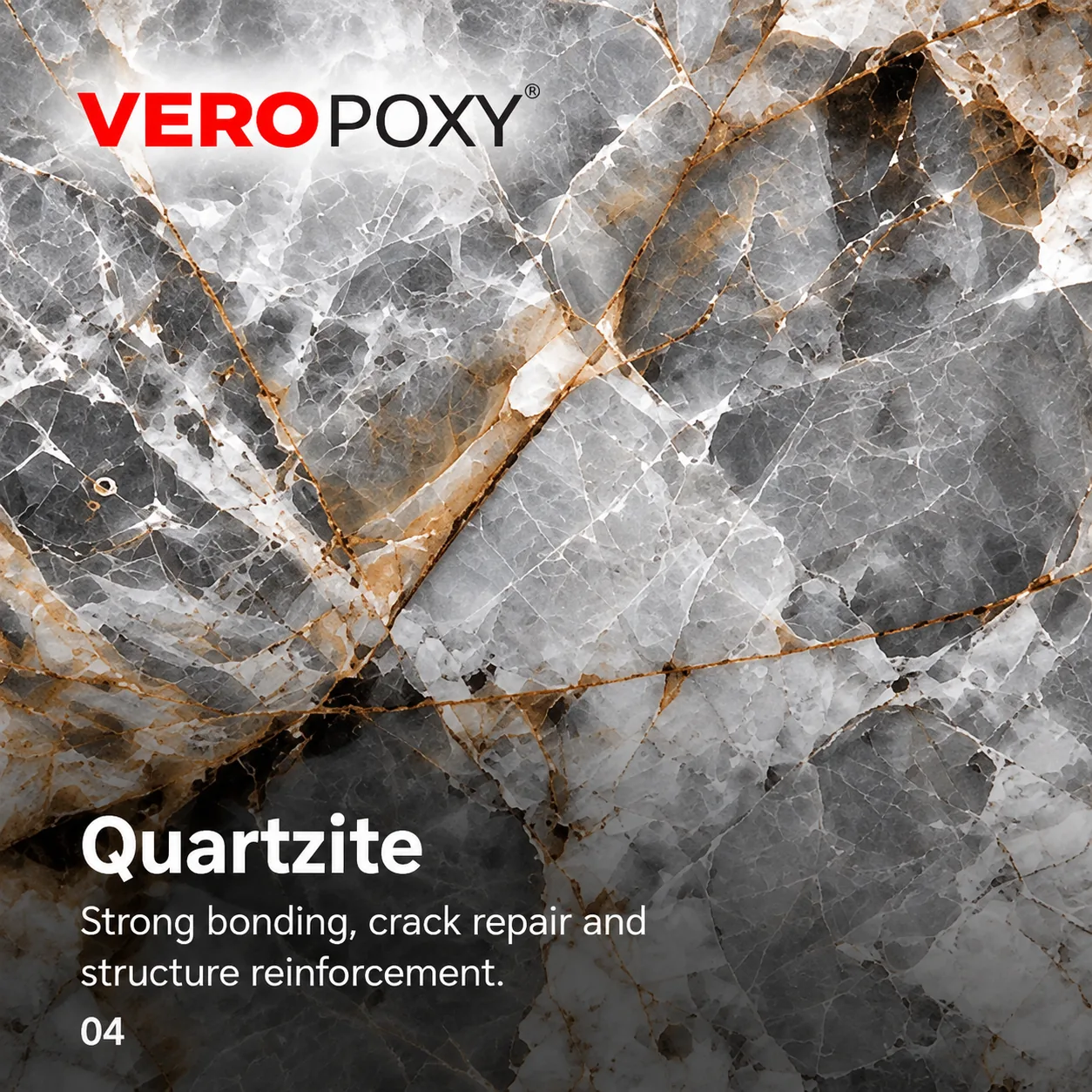 Veropoxy quartzite stone processing solutions