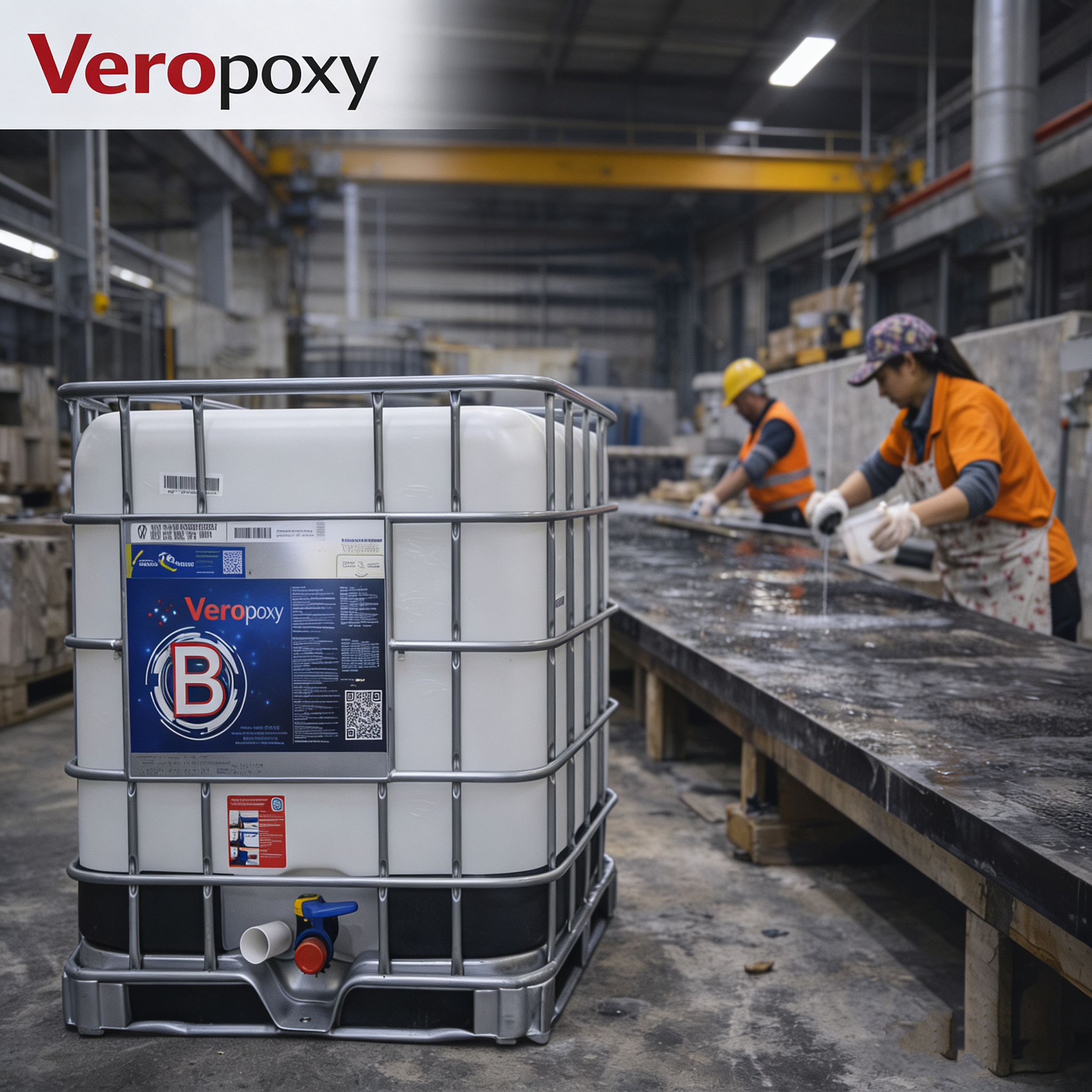 Non-Yellowing Penetrating Epoxy for Light Granite Repair – CP83-60 / B25Q-KG